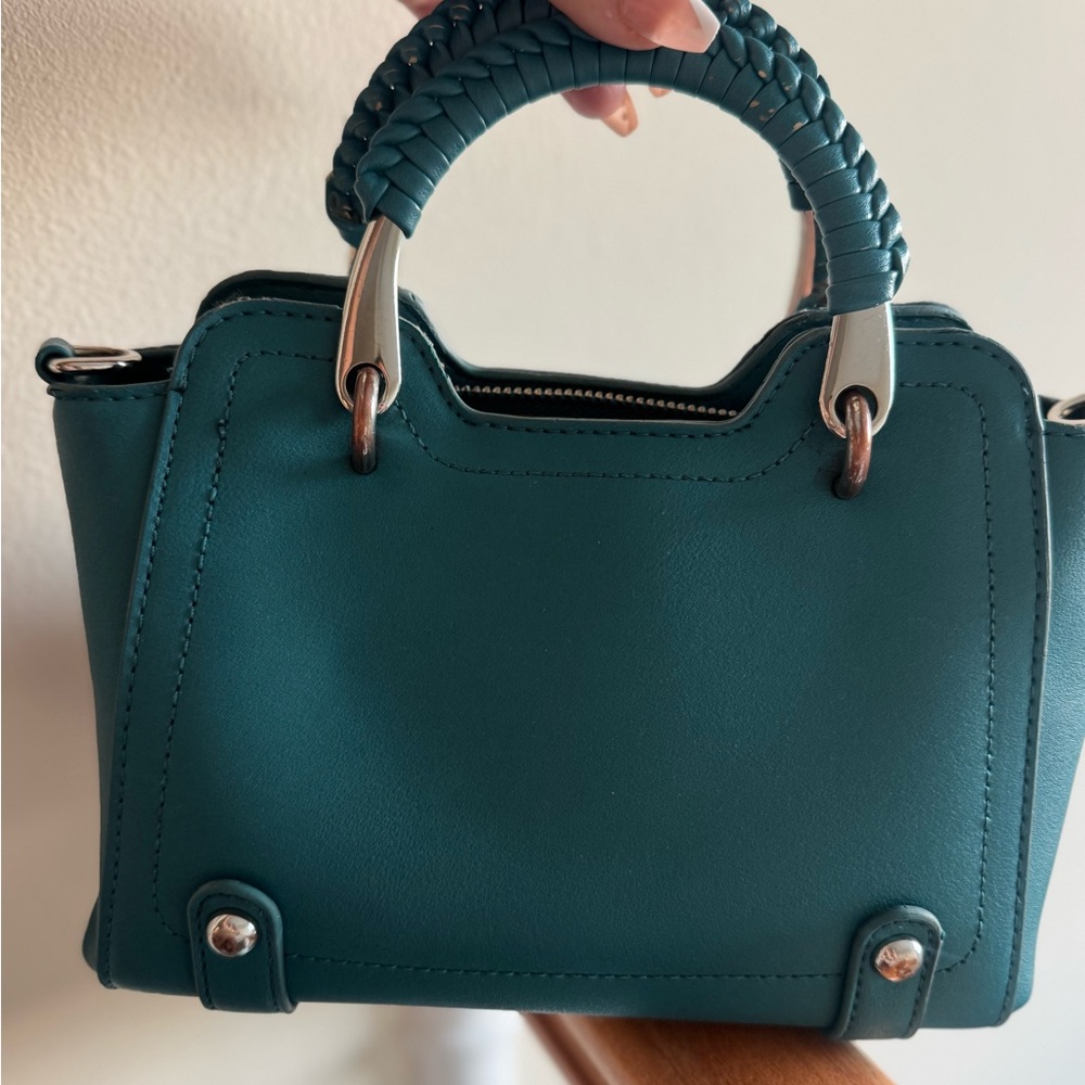 Mini Whipstitch handle marine blue/Teal bag